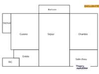 Vente appartement 2 pièces