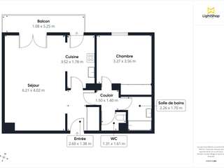 Vente appartement 2 pièces