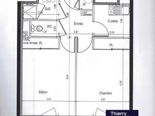 Vente appartement 2 pièces