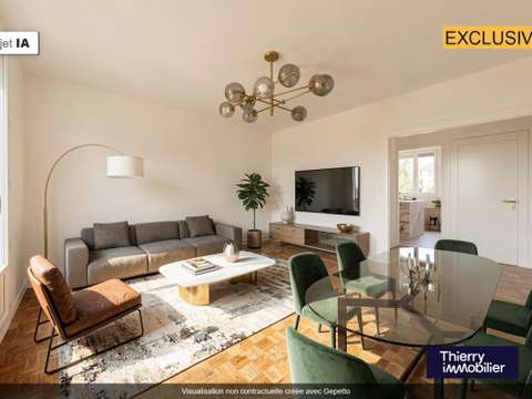 Vente appartement 4 pièces Nantes Procé - Monselet 44