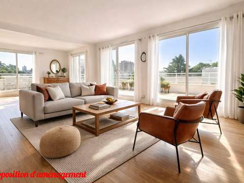 Vente appartement 5 pièces Nantes Procé - Monselet 44