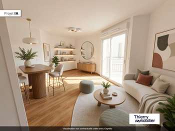 Vente Appartement 3 piècesNantes Procé - Monselet