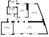 Vente appartement 3 pièces