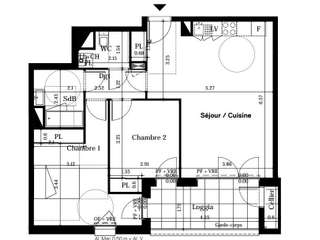 Vente appartement 3 pièces