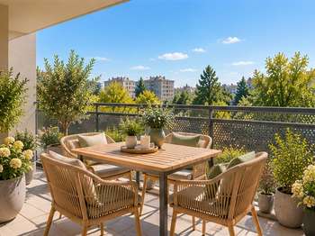 Vente Appartement 3 piècesNantes Rond-Point de Paris - Blanche de Castille
