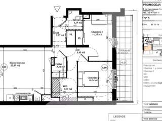 Vente appartement 3 pièces