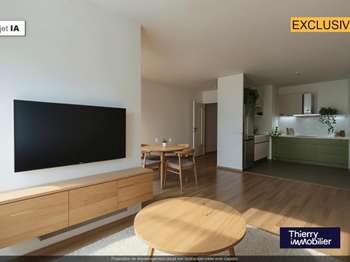 Vente appartement 3 pièces Nantes Rond-Point De Rennes 44