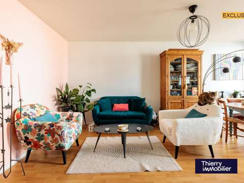 Vente appartement 3 pièces Nantes Rond-Point De Rennes 44