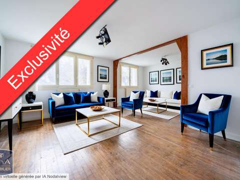 Vente appartement 4 pièces Nantes Saint-Donatien 44