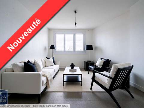Vente appartement 3 pièces Nantes Saint-Donatien 44