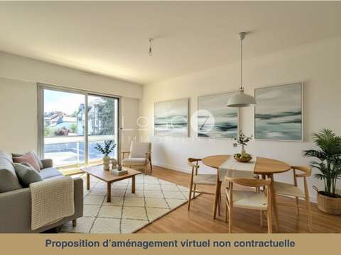 Vente appartement 3 pièces Nantes Saint-Donatien 44