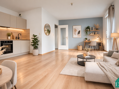 Vente appartement 2 pièces Nantes Saint-Felix 44