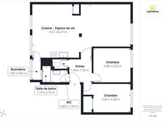Vente appartement 3 pièces