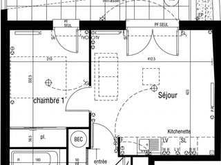 Vente appartement 2 pièces