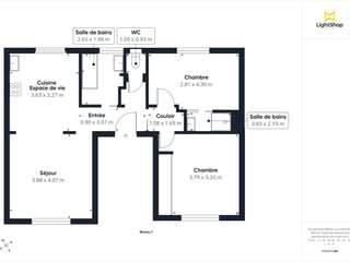 Vente appartement 3 pièces Vente appartement 3 pièces