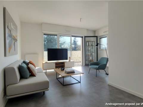Vente appartement 3 pièces Nantes Saint-Jacques 44
