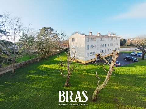 Vente appartement 3 pièces Nantes Saint-Jacques 44