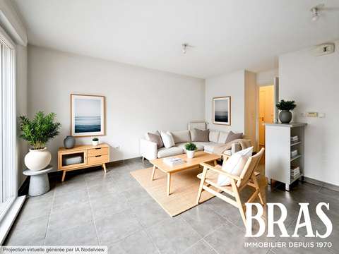 Vente appartement 2 pièces Nantes Saint-Jacques 44