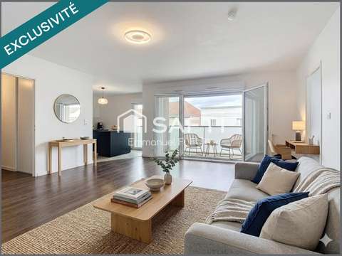 Vente appartement 3 pièces Nantes Saint-Jacques 44