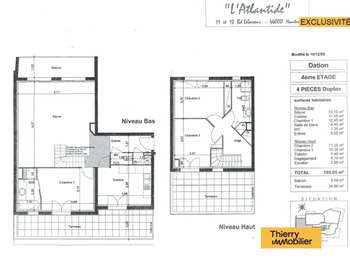 Vente appartement 4 pièces Vente appartement 4 pièces