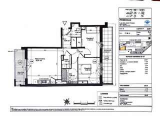 Vente appartement 3 pièces