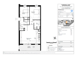 Vente appartement 3 pièces