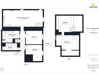Vente appartement 4 pièces