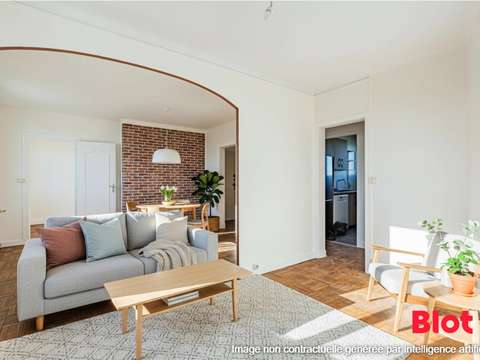 Vente appartement 3 pièces Nantes Toutes-Aides 44