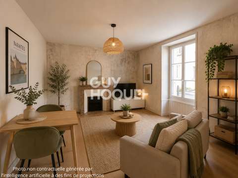 Vente appartement 3 pièces Nantes Toutes-Aides 44