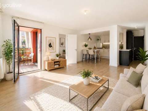 Vente appartement 2 pièces Nantes Zola 44