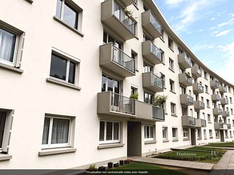 Vente appartement 3 pièces Nantes Zola 44