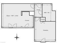 Vente appartement 2 pièces Vente appartement 2 pièces