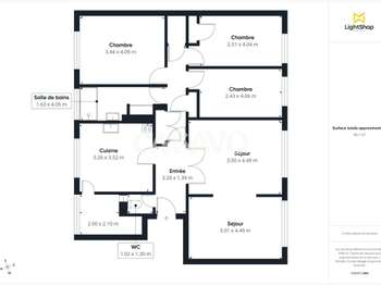 Vente appartement 5 pièces