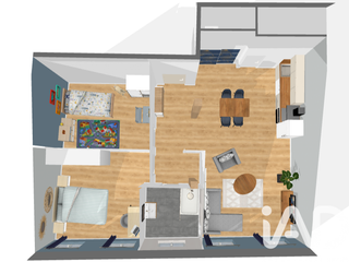 Vente appartement 3 pièces