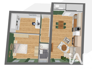 Vente appartement 3 pièces