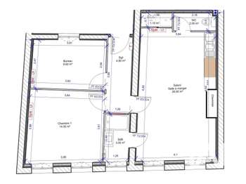 Vente appartement 3 pièces