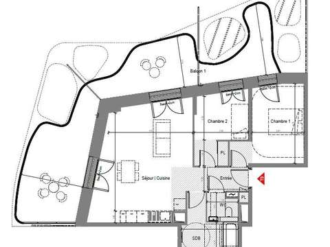 Vente appartement 3 pièces