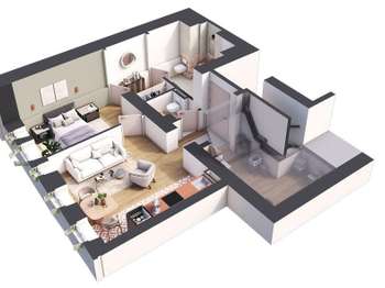 Vente appartement 2 pièces Vente appartement 2 pièces