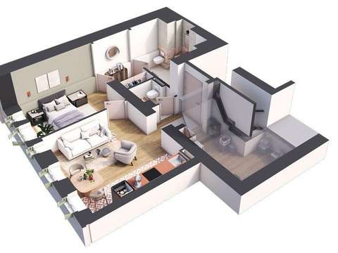 Vente appartement 2 pièces