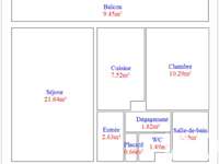 Vente appartement 2 pièces Vente appartement 2 pièces
