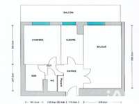Vente appartement 2 pièces