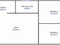 Vente appartement 3 pièces Vente appartement 3 pièces