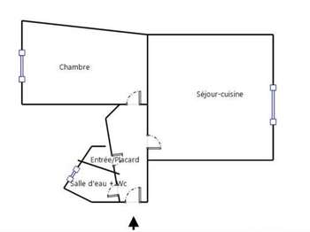 Vente appartement 2 pièces