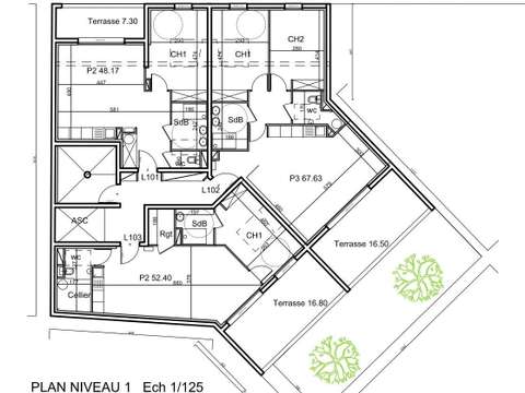 Vente appartement 3 pièces Vente appartement 3 pièces