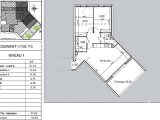 Vente appartement 2 pièces