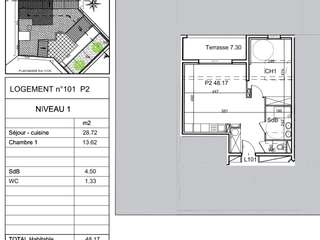 Vente appartement 3 pièces