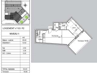 Vente appartement 3 pièces