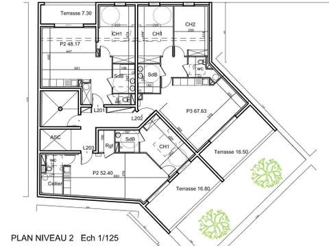 Vente appartement 3 pièces
