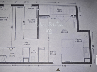 Vente appartement 3 pièces