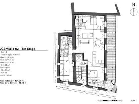 Vente appartement 4 pièces Vente appartement 4 pièces